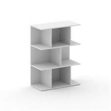 Стеллаж открытый широкий средний CRU.SO-200 Белый Бриллиант UM 896*460*1202