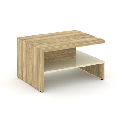 Corner Стол журнальный COR.SJ Гикори Песочный/Ваниль 800*600*450