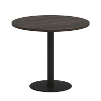 Yalta Стол круглый LT.SPRG-1 Дуб Мали/Металл Черный 900*900*750