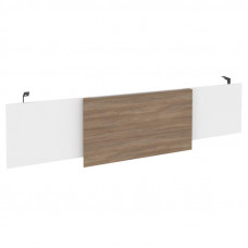 Onix Direct Царга стола руководителя O.M-CSR-6 Белый Бриллиант/Дуб Аризона/Металл Антрацит 1740*450*