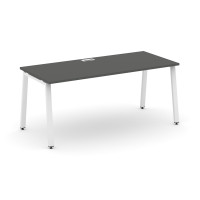 Style Project Direct Стол письменный SN-6A.SR-026.M Антрацит/Металл Белый/Заглушка Металл Белы 1980*