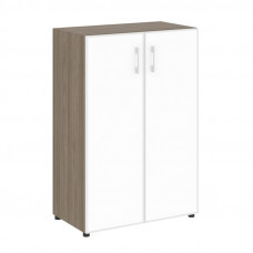 Yalta Шкаф LT.ST-2.4 R white Вяз Благородный/Стекло White 800*450*1195