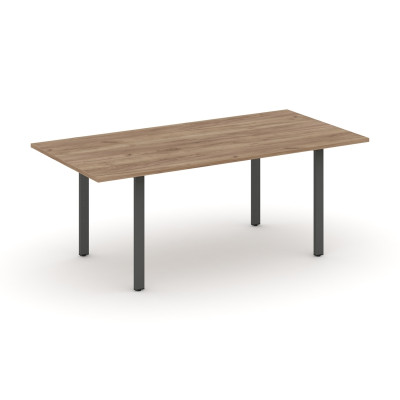 Style Project Direct Стол переговорный SN-6P.SPRG-198.3 Дуб Табак/Металл Антрацит 1980*980*750
