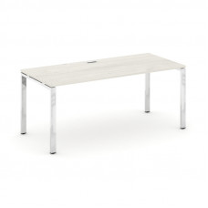 Style Project Direct Lux Стол письменный M-SN-6P.SR-016.M Дуб Наварра/Нержавеющая Сталь/Хром 1980*70