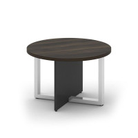 Шифт Стол журнальный, круглый SK.SG-KR-70 Дуб Мали/Антрацит NEW 700*700*450