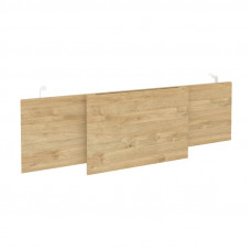 Onix Direct Царга стола руководителя O.M-CSR-4 Тиквуд Светлый/Металл Белый 1340*450*54