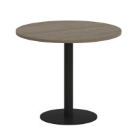 Yalta Стол круглый LT.SPRG-1 Вяз Благородный/Металл Черный 900*900*750