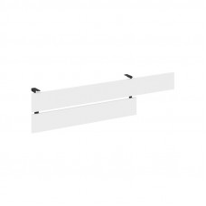 Rift Direct Царга стола с опорной тумбой RF.CST-004 Белый Бриллиант/Металл Черный 1496/1068*18*340