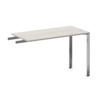 Metal System Direct Брифинг-приставка БП.ПР-4 Дуб Наварра/Нержавеющая Сталь 1200*600*750