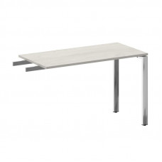 Metal System Direct Брифинг-приставка БП.ПР-4 Дуб Наварра/Нержавеющая Сталь 1200*600*750