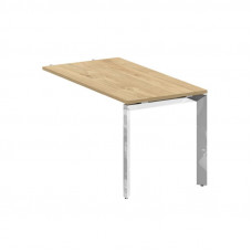 Onix Direct Lux Брифинг-приставка П-обр. м/к M-O.MP-BR-13 Тиквуд Светлый/Нержавеющая Сталь/Хром 1380