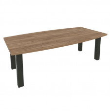 First Стол переговорный KPRG-1 Дуб Табак/Металл Антрацит 2400*1200*750