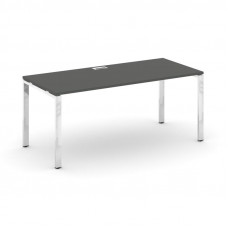 Стол письменный Стайл Проджект Директ Люкс 1380*800*750 M-SN-6P.SR-023.M Антрацит NEW/Нержавеющая Сталь/Хром