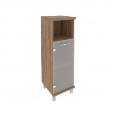 First Шкаф средний узкий левый KSU-2.2 (L) Дуб Табак 401*432*1260