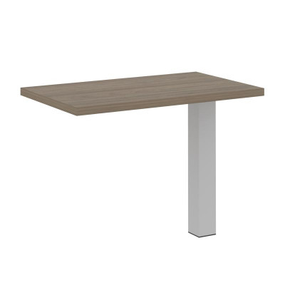 Yalta Брифинг-приставка LT.BR-3 Вяз Благородный/Металл Серый 1000*600*750