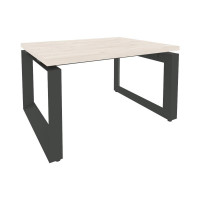 Onix Direct Стол журнальный на О-образном м/к O.MO-SJ-1 Денвер Светлый/Металл Антрацит 780*600*450