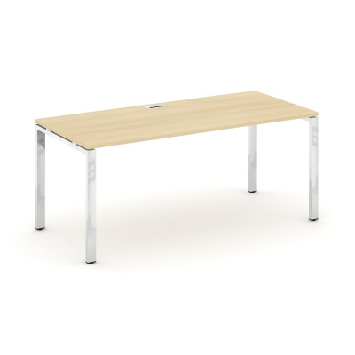 Style Project Direct Lux Стол письменный M-SN-6P.SR-013.M Акация Лорка/Нержавеющая Сталь/Хром 1380*7