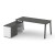 Style Project Direct Стол письменный с греденцией левой SN-6A.SRG-025.M(L) Антрацит/Белый/Антрацит/М Style Project Direct Стол письменный с греденцией левой SN-6A.SRG-025.M(L) Антрацит/Белый/Антрацит/М