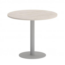 Onix Direct Стол круглый O.SPRG-1 Денвер Светлый/Металл Серый 900*900*750