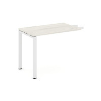 Стайл Проджект Брифинг-приставка SN-6P.BR-002 Дуб Наварра/Металл Белый 780*600*750