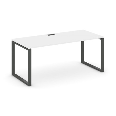 Style Project Direct Стол письменный SN-6O.SR-023.M Белый/Металл Антрацит/Заглушка Металл Антрацит 1