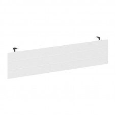 Царга для стола без греденции/тумбы Шифт 1840*18*400 SK.C-200.P Белый Бриллиант/Металл Черный