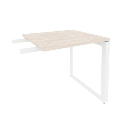 Onix Direct Брифинг-приставка на О-образном м/к O.MO-BR-7 Денвер Светлый/Металл Белый 780*720*750