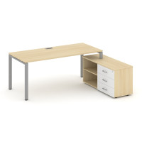 Style Project Direct Стол письменный с греденцией правой SN-6P.SRG-014.M(R) Акация Лорка/Акация Лорк