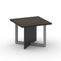 Шифт Стол журнальный, квадратный SK.SG-KV-60.P Дуб Мали/Антрацит NEW/Металл Серый 600*600*450
