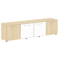 Yalta Тумба модульная LT.TS-4.5 white Акация Лорка/Стекло White 2188*450*580