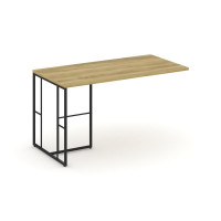 Rift Direct Брифинг-приставка RF.BR-004 Дуб Винченцо/Металл Черный 1380*700*750