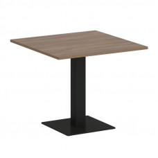 Onix Direct Стол квадратный O.SPRG-2 Дуб Аризона/Металл Черный 900*900*750