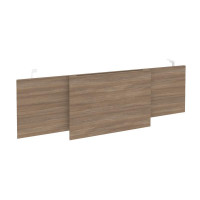 Onix Direct Царга стола руководителя O.M-CSR-4 Дуб Аризона/Металл Белый 1340*450*54