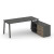 Style Project Direct Стол письменный с греденцией правой SN-6A.SRG-025.M(R) Антрацит/Антрацит/Вяз Бл Style Project Direct Стол письменный с греденцией правой SN-6A.SRG-025.M(R) Антрацит/Антрацит/Вяз Бл
