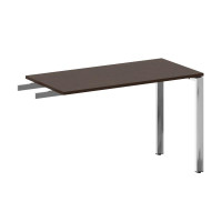 Metal System Direct Брифинг-приставка БП.ПР-4 Венге Цаво/Нержавеющая Сталь 1200*600*750