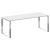 Metal System Direct Стол рабочий руковод. О-обр. м/к БО.СРР-6.8 Белый/Нержавеющая Сталь 2000*800*750