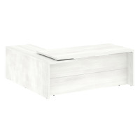 Yalta Стол руководителя LT.C-20 (R) Снежная Патина 2000*2000*750