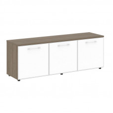 Yalta Тумба модульная LT.TS-3.5 white Вяз Благородный/Стекло White 1642*450*580