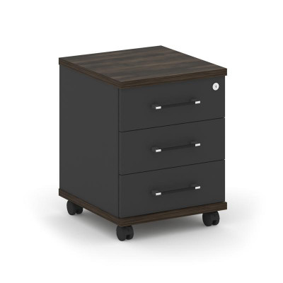 Шифт Тумба мобильная SK.TM Дуб Мали/Антрацит NEW 432*460*562