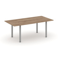 Стол переговорный Стайл Проджект Директ 1980*980*750 SN-6P.SPRG-198.3 Дуб Табак/Металл Серый