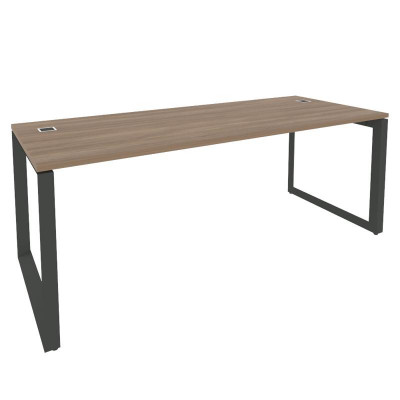 Onix Direct Стол рабочий руководителя на О-образном м/к O.MO-SRR-6.8 Дуб Аризона/Металл Антрацит 198