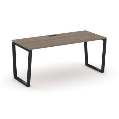 Style Project Direct Стол письменный SN-6T2.SR-026.M Вяз Благородный/Металл Черный/Заглушка Металл Ч