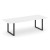 Style Project Direct Стол переговорный SN-6O.SPRG-258.3 Белый/Металл Черный 2580*980*750 Style Project Direct Стол переговорный SN-6O.SPRG-258.3 Белый/Металл Черный 2580*980*750
