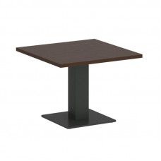 First Стол журнальный квадратный KSJ-2 Венге Цаво/Металл Антрацит 600*600*450