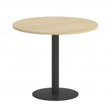 Yalta Стол круглый LT.SPRG-1 Акация Лорка/Металл Антрацит 900*900*750