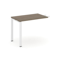 Стайл Проджект Брифинг-приставка SN-6P.BR-004 Вяз Благородный/Металл Белый 1180*600*750