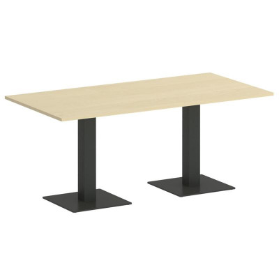 First Стол прямоугольный KSPRG-4 Клен/Металл Антрацит 1800*900*750