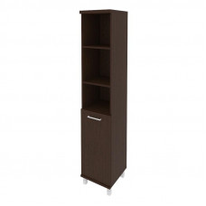 First Шкаф высокий узкий правый KSU-1.1 (R) Венге Цаво 401*432*2060
