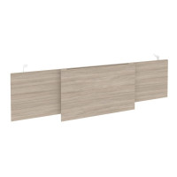 Onix Direct Царга стола руководителя O.M-CSR-5 Дуб Аттик/Металл Белый 1540*450*54