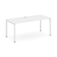 Стол письменный Стайл Проджект Директ 1980*700*750 SN-6P.SR-016.M Белый/Металл Белый/Заглушка Металл Белый